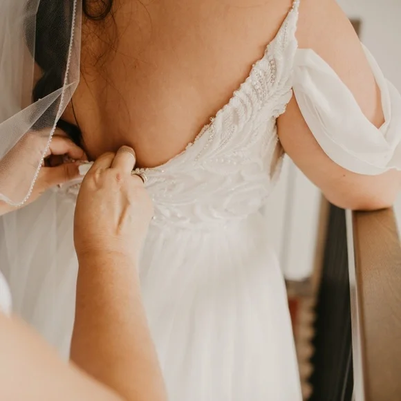 SOLD | Maggie Sottero Charlene Wedding Dress | Size 18 | Swarovski Crystal - Picture 5 of 5